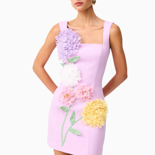 Elliatt Buttercup Embroidered Party Mini Dress – the style squad