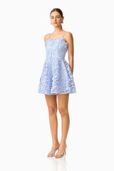 Elliatt Magnella Fit & Flare Mini Dress | Ice Blue