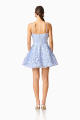 Elliatt Magnella Fit & Flare Mini Dress | Ice Blue