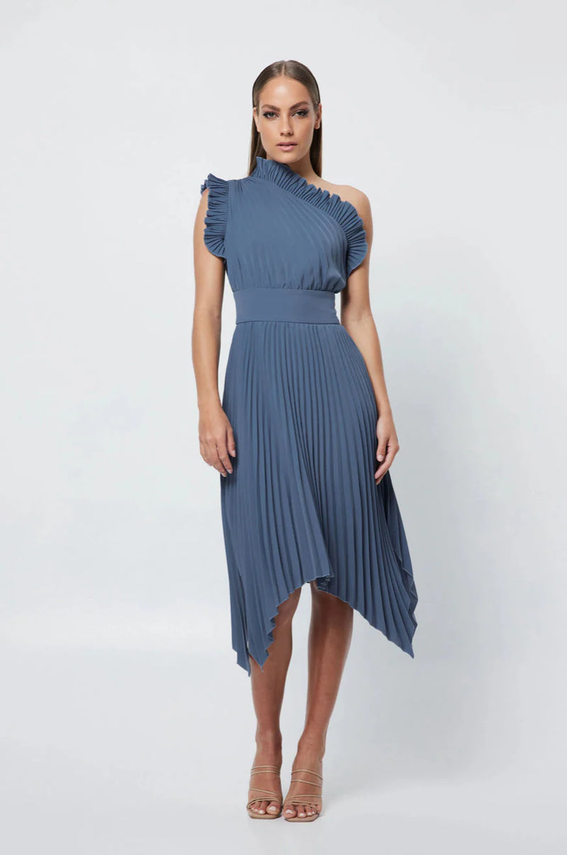 Mossman Lady Like midi dress | Blue