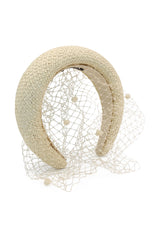 Morgan & Taylor Hedleigh Headpiece | Natural