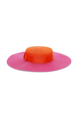 Morgan & Taylor Domino Boater | Pink/Orange