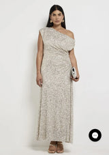 Sheike Martina Maxi Dress | Silver