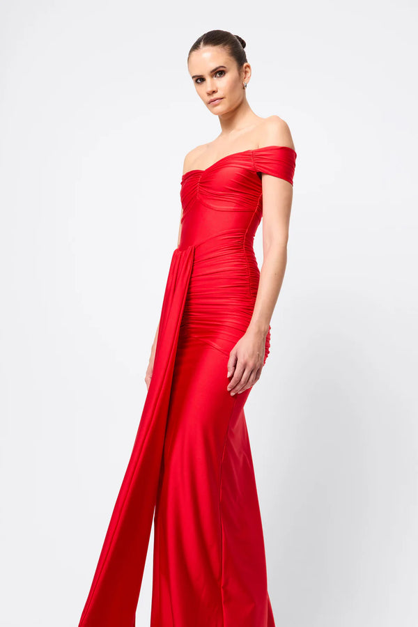Mossman Presumptuous Off Shoulder Dress