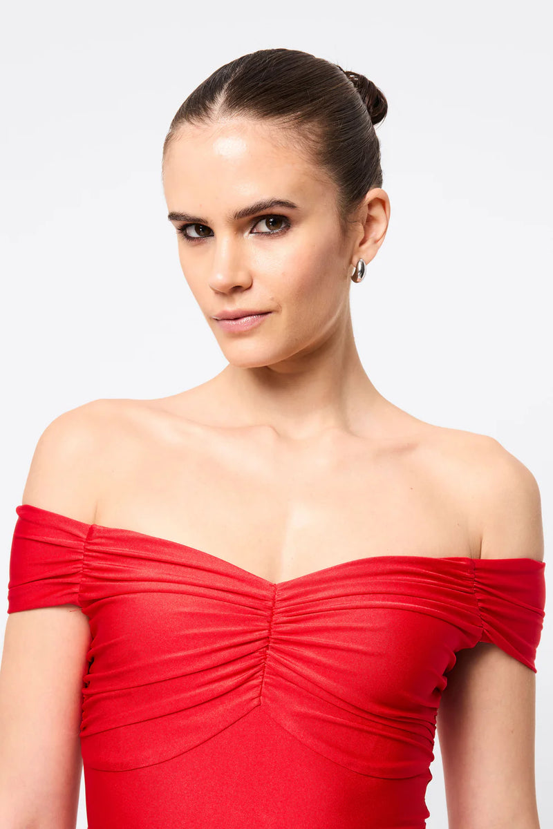 Mossman Presumptuous Off Shoulder Dress