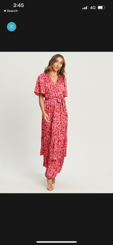 Tussah llaria maxi dress