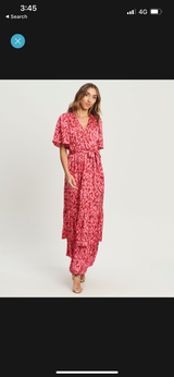 Tussah llaria maxi dress