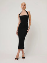 Effie Kats Meline Midi Dress | Black