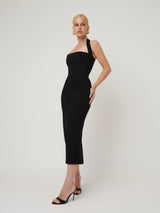 Effie Kats Meline Midi Dress | Black