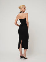Effie Kats Meline Midi Dress | Black
