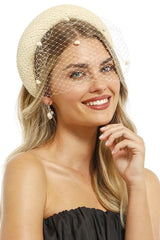 Morgan & Taylor Hedleigh Headpiece | Natural