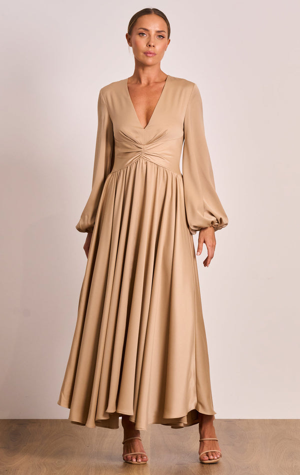 pasduchas mercury midi dress Soleil Panelled Midi