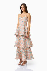 Elliatt Bloomia Tiered Gown | Floral
