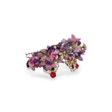 Morgan and Taylor Violet Headpiece in Lilac