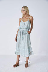 Indian Summer Co Prita Split Skirt | Cloud