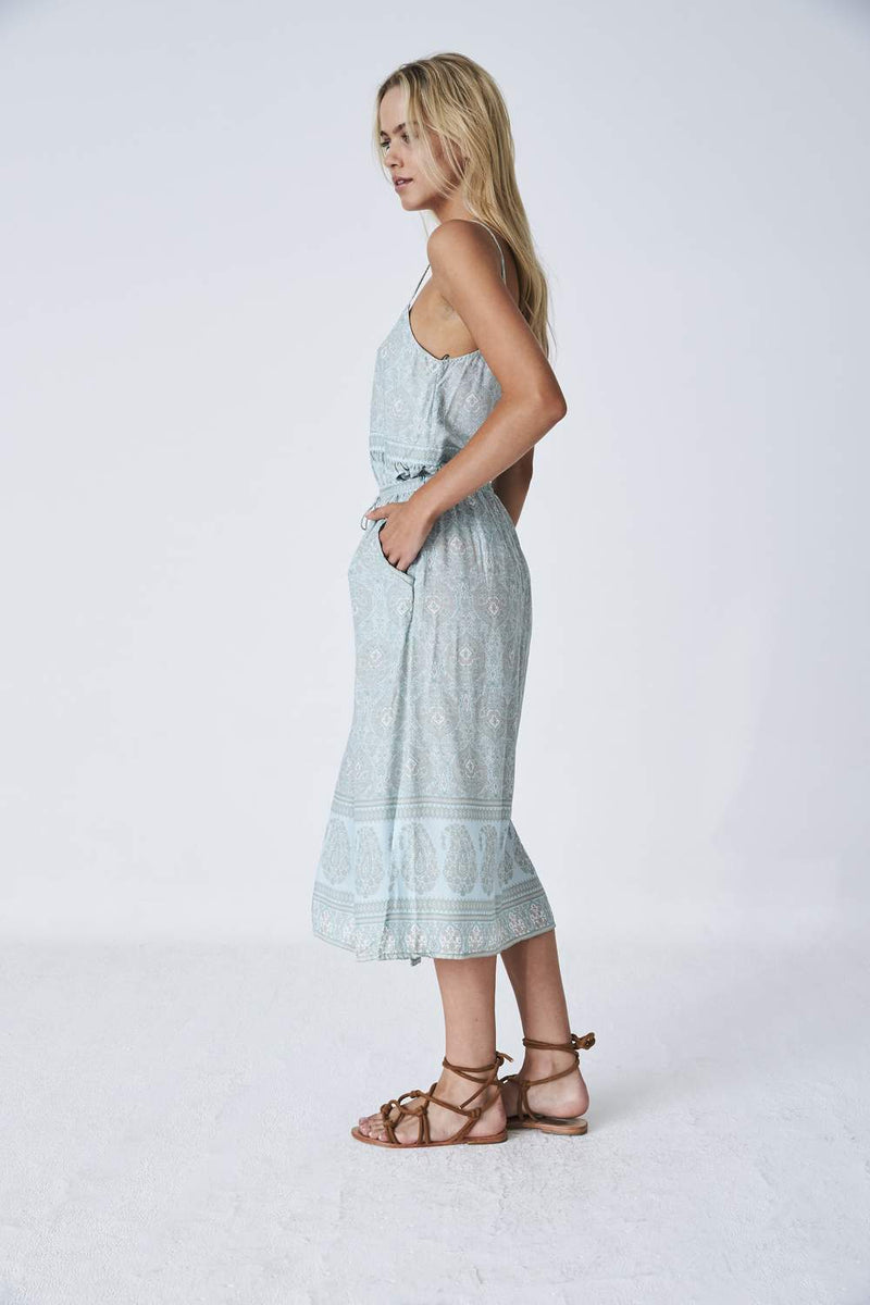 Indian Summer Co Prita Split Skirt | Cloud