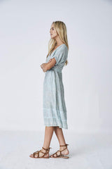 Indian Summer Co Haveli Midi Dress | Cloud