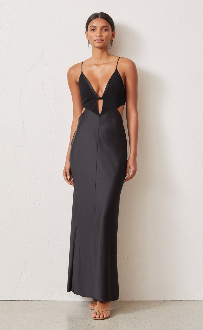 Bec + Bridge Seraphine Plunge Midi Dress