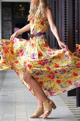 Tulle & Batiste Melody Platted Ankle Strap Sandles
