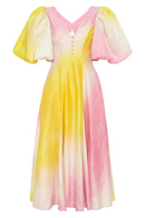 Aje Cloud Burst Midi Dress