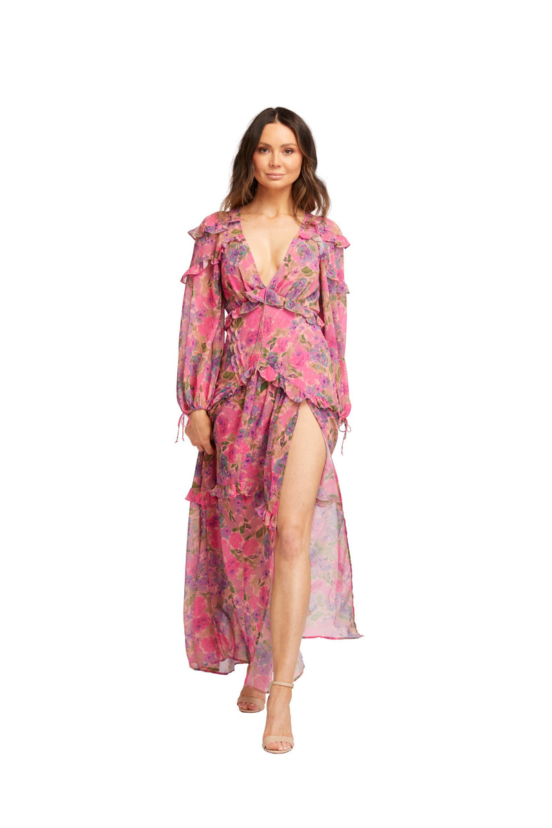 For Love and Lemons Annie Maxi Dress