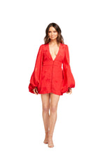 Rat & Boa Isabella Dress | Red