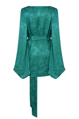 Rat & Boa Harlequin Dress | GREEN