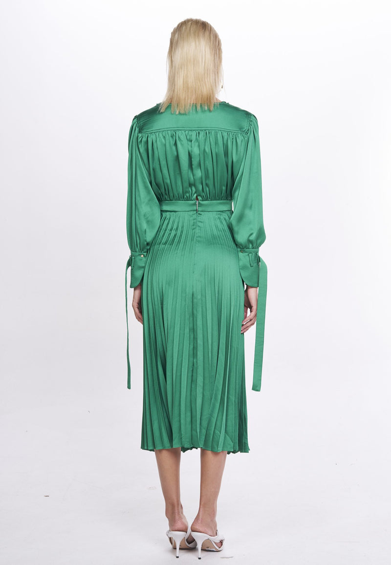 Nicola Finetti Eliana Dress | Emerald