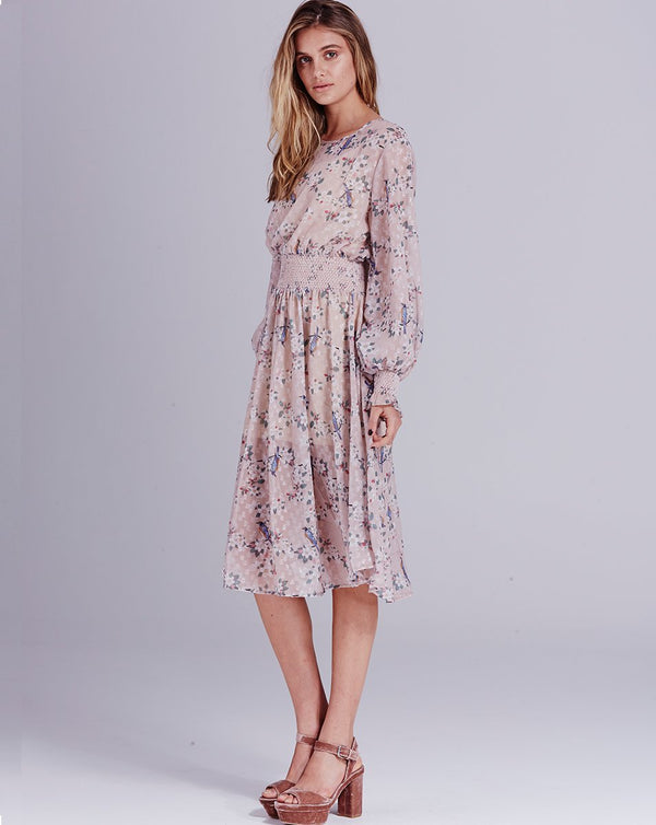 We Are Kindred | Pippa Shirred Mid Dress