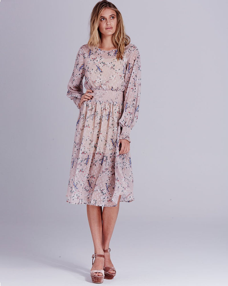 We Are Kindred | Pippa Shirred Mid Dress